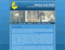 Tablet Screenshot of helik.cz